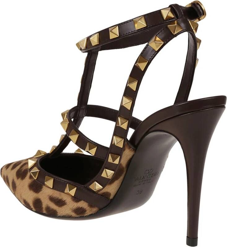 Valentino Garavani Rockstud Ankle Strap Pump