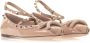 Valentino Garavani Loafers & ballerina schoenen Ballerina Rockstud in beige - Thumbnail 3