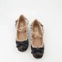 Valentino Garavani Rockstud Veterschoen Ballerina Flats Black Dames - Thumbnail 16