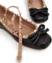 Valentino Garavani Stijlvolle Leren Sneakers Black Dames - Thumbnail 7