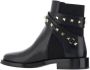 Valentino Garavani Rockstud Beatle Enkellaarzen Black Dames - Thumbnail 3