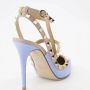 Valentino Garavani Rockstud Enkelband Hakken Blue Dames - Thumbnail 5