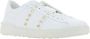 Valentino Garavani Witte platte schoenen met Rockstud-versiering White Heren - Thumbnail 6