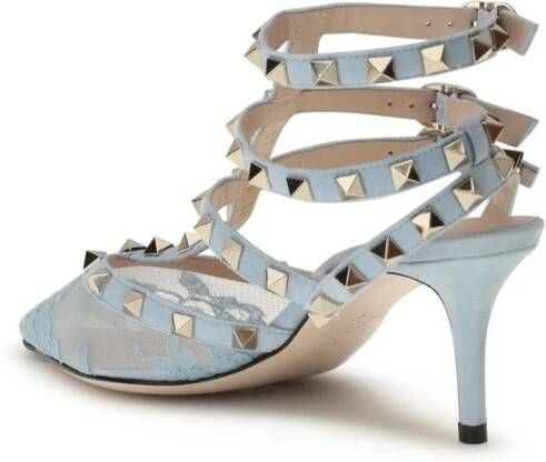 Valentino Garavani Rockstud Kant Enkelband Pumps