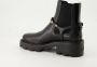 Valentino Garavani Rockstud Leren Enkellaarzen Black Dames - Thumbnail 3