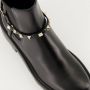 Valentino Garavani Rockstud Leren Enkellaarzen Black Dames - Thumbnail 5