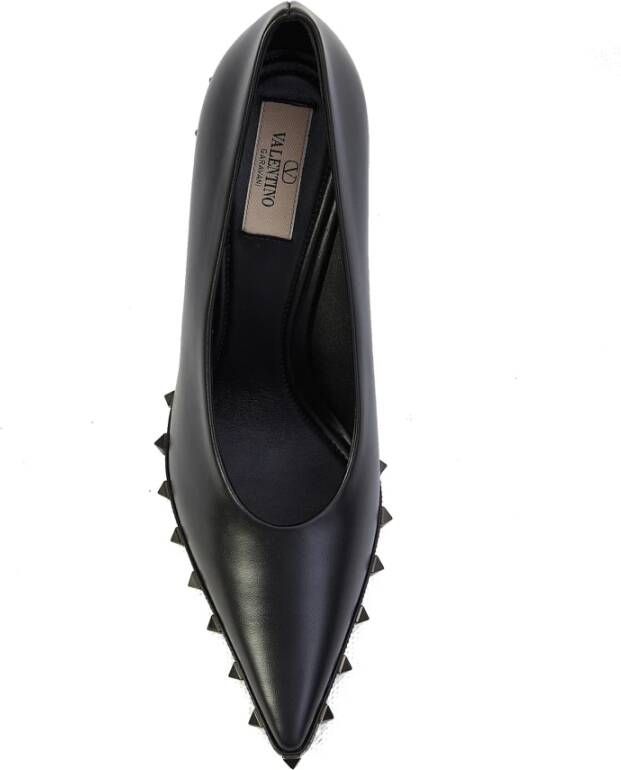 Valentino Garavani Rockstud Leren Pumps Black Dames