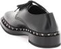 Valentino Garavani Zwarte platte schoenen met studs Black Heren - Thumbnail 3