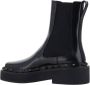 Valentino Garavani Rockstud M-Way Leren Chelsea Laarzen Black Dames - Thumbnail 4