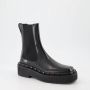 Valentino Garavani Rockstud M-Way Leren Chelsea Laarzen Black Dames - Thumbnail 4