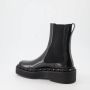 Valentino Garavani Rockstud M-Way Leren Chelsea Laarzen Black Dames - Thumbnail 5