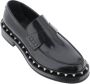 Valentino Garavani Rockstud Mocassins met Ruthenium-Finish Studs Black Heren - Thumbnail 4