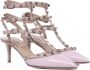 Valentino Garavani Rockstud pumps in lakleer Roze Dames - Thumbnail 2