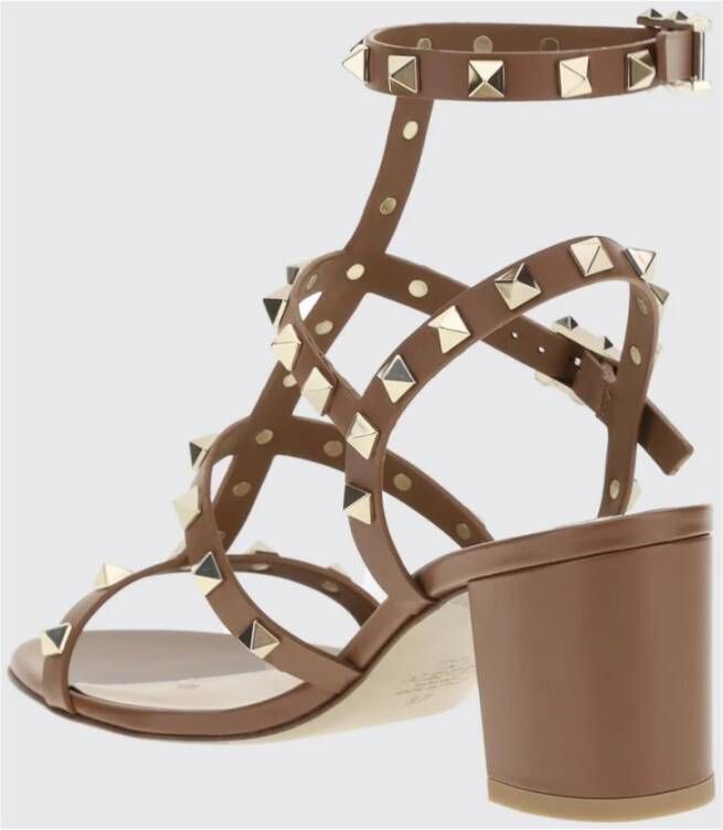 Valentino Garavani Rockstud Sandalen met Hak
