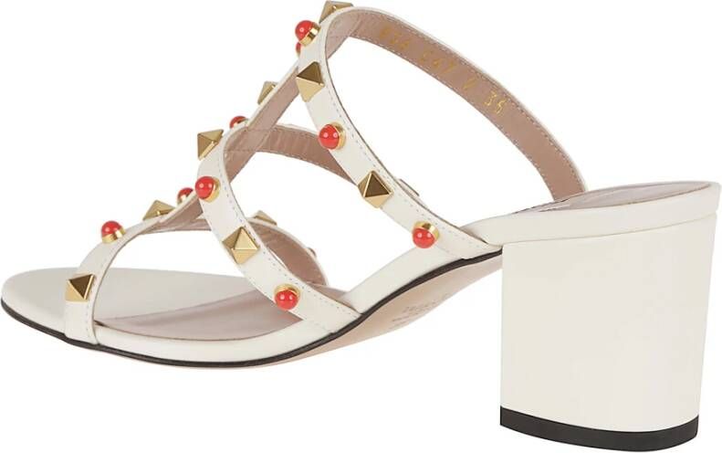 Valentino Garavani Rockstud Slide Sandalen