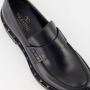 Valentino Garavani Rockstud Mocassins met Ruthenium-Finish Studs Black Heren - Thumbnail 16