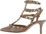 Valentino Garavani Roze Rockstud Pumps Schoenen - Thumbnail 2