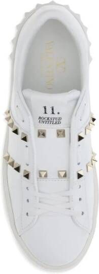 Valentino Garavani Rockstud Untitled Flatform Sneakers