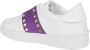 Valentino Garavani Rockstud Untitled Kalfsleren Sneakers - Thumbnail 2