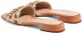 Valentino Garavani Rode Blokhak Sandalen Open Neus - Thumbnail 2