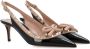 Valentino Garavani Rose Cannelle Gesloten Pomp Aw24 Black Dames - Thumbnail 2