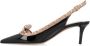 Valentino Garavani Rose Cannelle Gesloten Pomp Aw24 Black Dames - Thumbnail 3