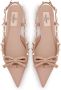 Valentino Garavani Rose Pink Rockstud Platte Schoenen Pink Dames - Thumbnail 6