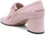 Valentino Garavani Roze franje platte schoenen met blokhak Pink Dames - Thumbnail 8