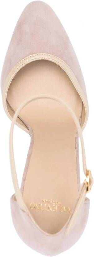 Valentino Garavani Roze Hakken Sandalen VLogo Handtekening