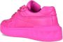 Valentino Garavani Roze Leren One Stud Sneakers Pink Heren - Thumbnail 3