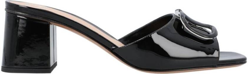 Valentino Garavani Roze Patentleren Vlogo Sandalen