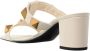 Valentino Garavani Sandalen van leer met studs - Thumbnail 2