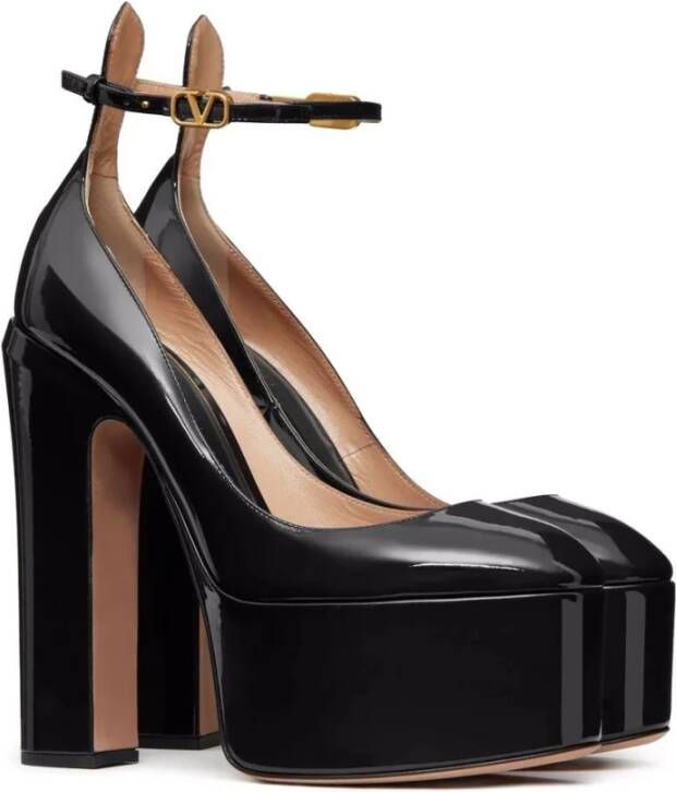 Valentino Garavani Zwarte Aw22 Damessandalen Zwart Dames