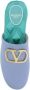 Valentino Garavani Satin VLogo Mules met 3D Plaque Multicolor Dames - Thumbnail 4