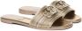 Valentino Garavani Gouden Slide Sandalen met VLogo Accessoire Yellow Dames - Thumbnail 2