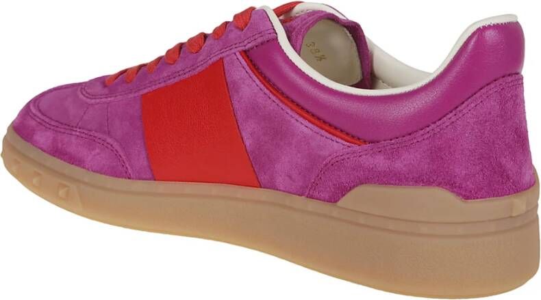 Valentino Garavani Cyclamin Pink Glace Sneaker Upvillage Pink Dames - Foto 2
