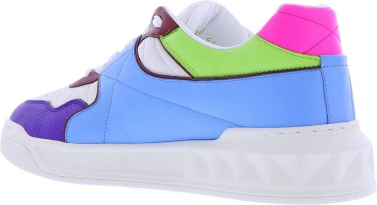 Valentino Garavani Blauwe Antonia Sneakers Stijlvol en Comfortabel Blauw Heren