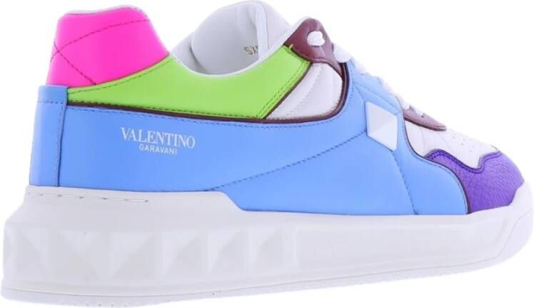 Valentino Garavani Blauwe Antonia Sneakers Stijlvol en Comfortabel Blauw Heren