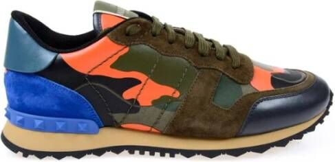 Valentino Garavani Rockrunner Sneakers Groen Heren