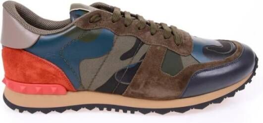 Valentino Garavani Rockrunner Sneakers Stijlvol en Comfortabel Rood Heren