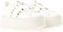 Valentino Garavani Sneakers Flatform Rockstud Untitled Sneaker in wit - Thumbnail 9