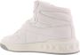 Valentino Garavani One Stud Mid-Top Sneakers White Heren - Thumbnail 2