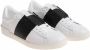 Valentino Garavani Open leren sneakers met voorsluiting White Heren - Thumbnail 13