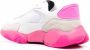 Valentino Garavani Witte Leren Sneakers met Geperforeerd Detail White - Thumbnail 11