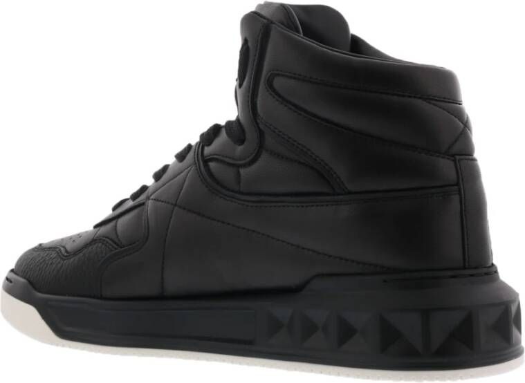 Valentino Garavani Heren Mid-Top Sneakers Zwart Heren