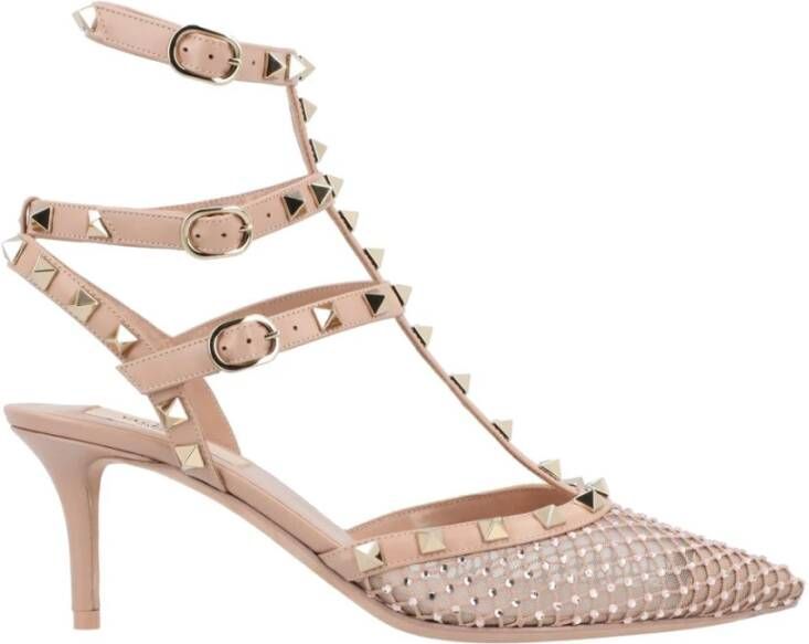 Valentino Garavani Stijlvolle enkelband studded hakken