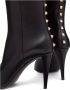 Valentino Garavani Zwarte Rockstud Laarzen Black Dames - Thumbnail 4