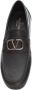 Valentino Garavani Zwarte Platte Vlogo Signature Loafer Schoenen - Thumbnail 1