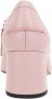 Valentino Garavani Roze franje platte schoenen met blokhak Pink Dames - Thumbnail 3