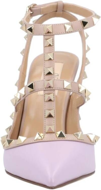 Valentino Garavani Stijlvolle Rockstud T-Strap Hakken